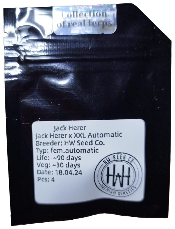 HW Seed Company Jack Herer Automatic 4 Samen