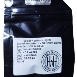 HW Seed Company Super Northern Lights Automatic 4 Samen