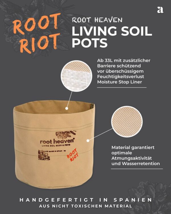 Stofftopf ROOT HEAVEN POT© by Root Riot