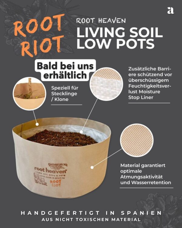 Stofftopf ROOT HEAVEN POT© by Root Riot – Bild 4