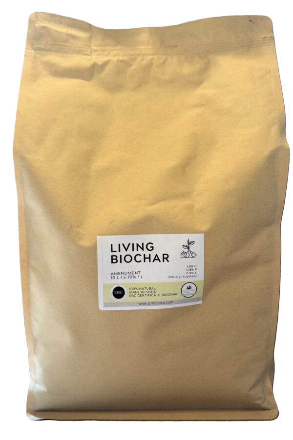 Living Biochar Pflanzenkohle