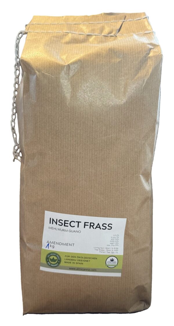 Insect Frass Mehlwurm Guano 1kg