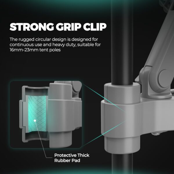 Mars Hydro 15cm Clip-Ventilator mit Oszillation – Bild 3