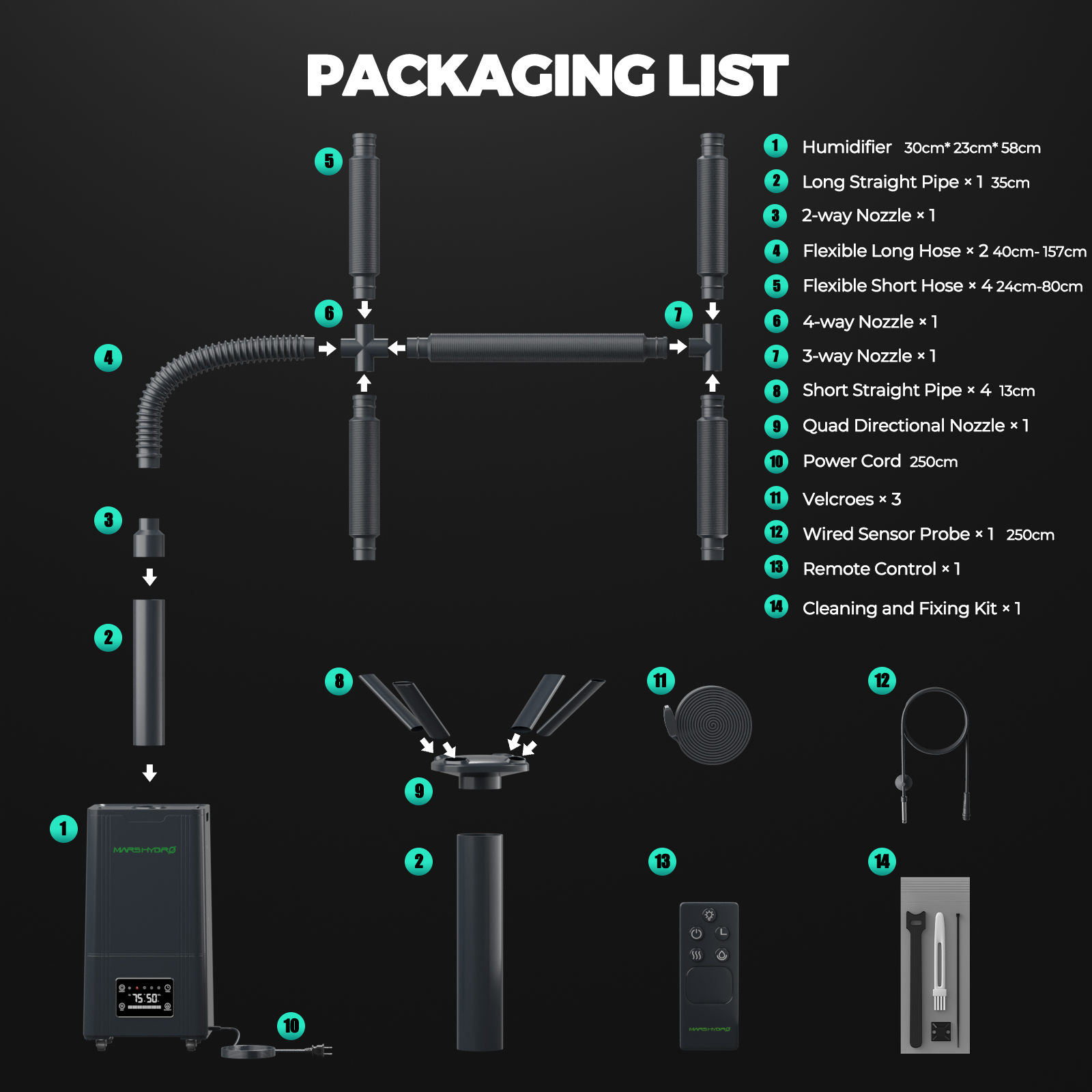 Mars Hydro 15L Luftbefeuchter – Bild 9